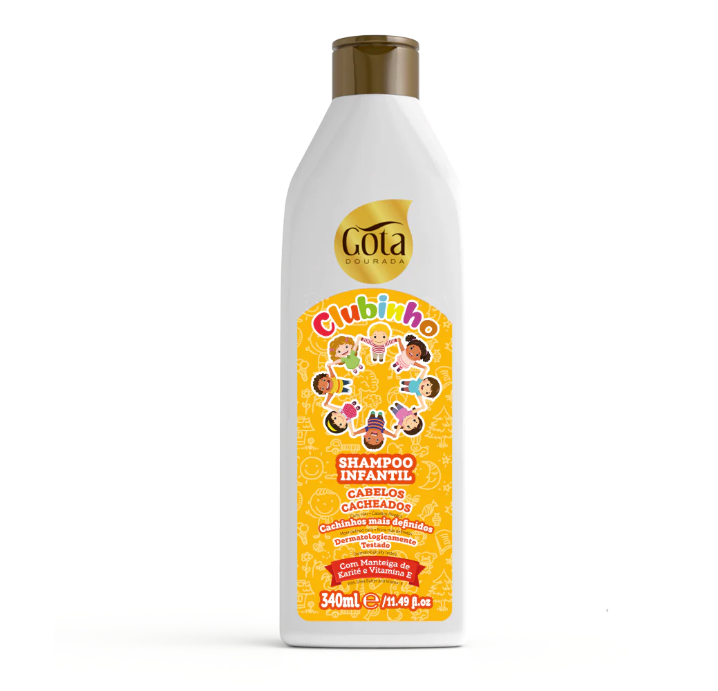 SHAMPOO CLUBINHO CACHEADOS 340ML
