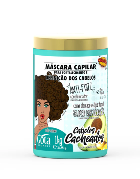 MASCARA FORTALECIMENTO CACHEADOS 1KG